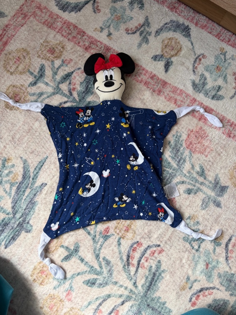 Little Sleepies Minnie Mouse Navy Starry Sky Lovey